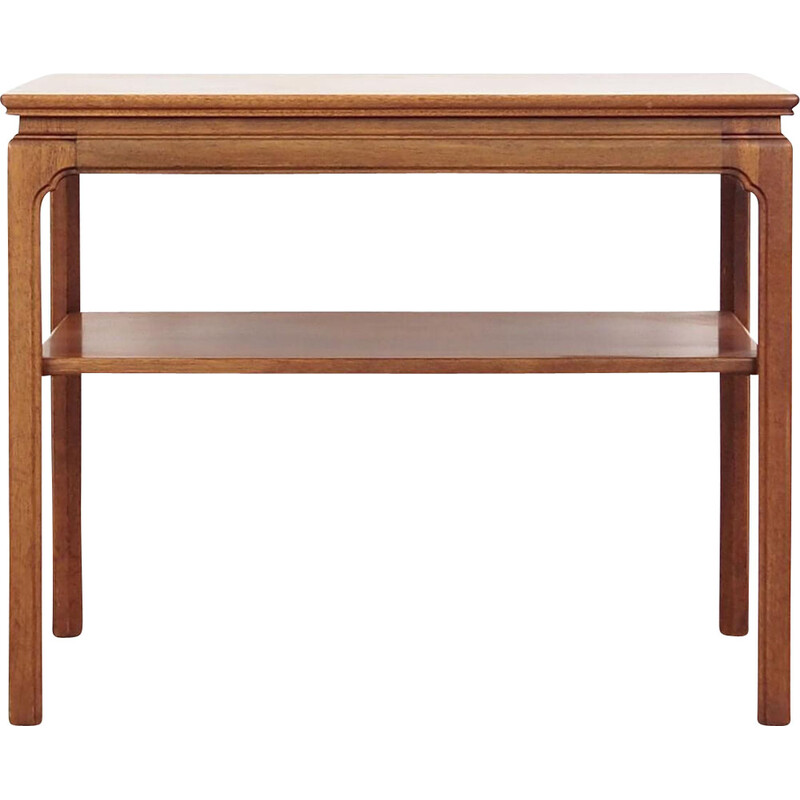 Vintage teak fineer salontafel, Denemarken 1970