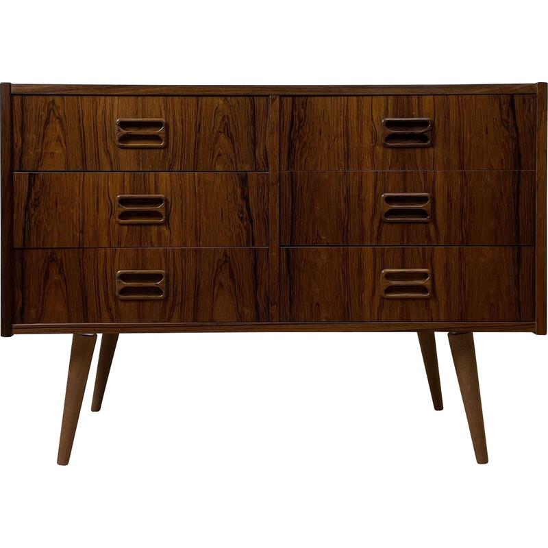 Scandinavische vintage palissander ladekast van Th Juul, 1960