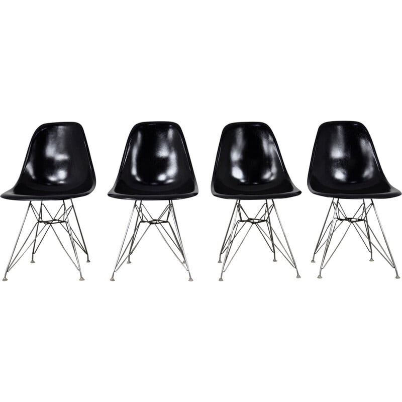 Vintage Dsr fiberglass chair by Charles and Ray Eames for Herman Miller, 1970