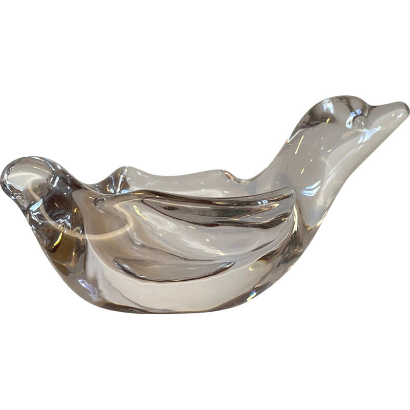 Vintage swallow pocket in crystal