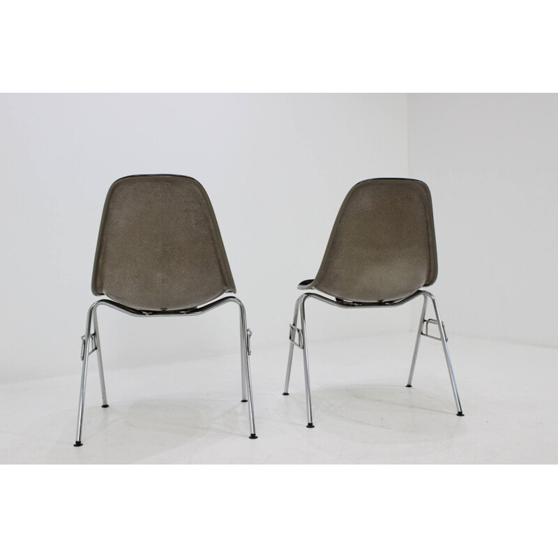 Pair of Herman Miller "DSS" chairs, Charles and Ray EAMES - 1960s