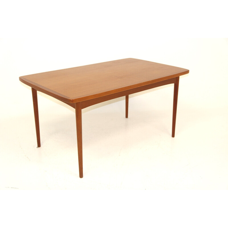 Vintage teak "portfolio" table, Sweden 1960