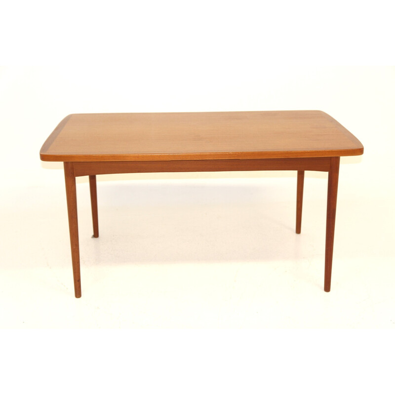 Vintage teak "portfolio" table, Sweden 1960