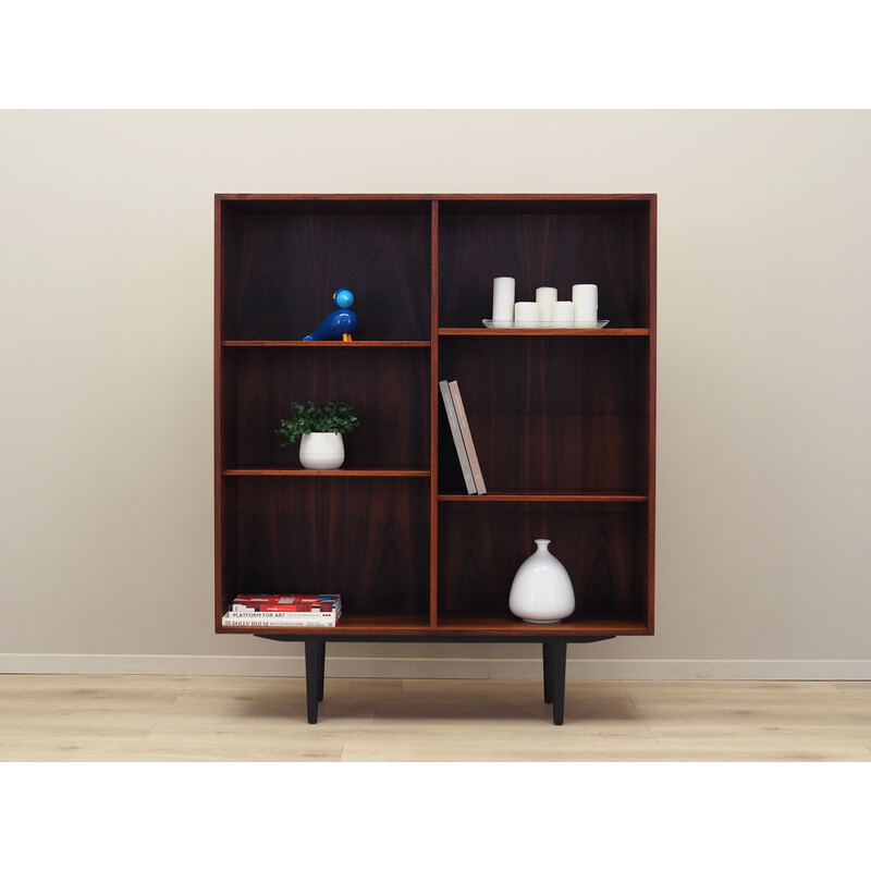 Vintage Danish rosewood bookcase by Ib Kofod Larsen, 1970s