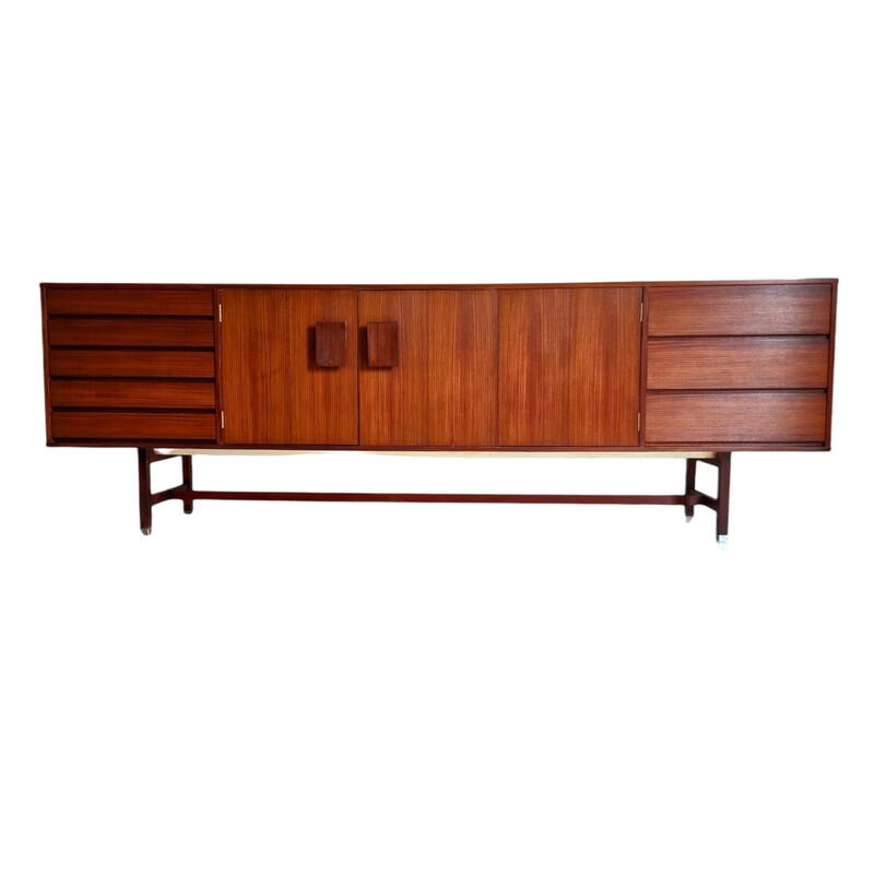 Vintage rosewood sideboard by Inger Klingenberg for Fristho, 1960s