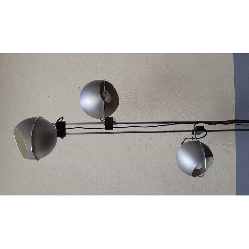 Vintage 3 bollen vloerlamp "eyes-ball" van Goffredo Reggiani, 1970