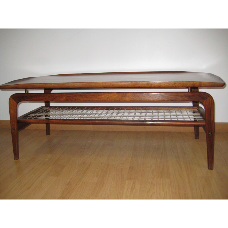 Scandinavian rosewood coffee table, Arne HOVMAND OLSEN - 1950s