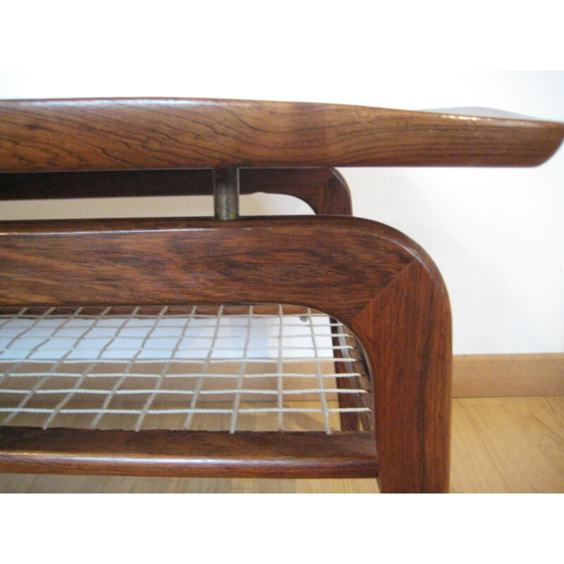 Scandinavian rosewood coffee table, Arne HOVMAND OLSEN - 1950s