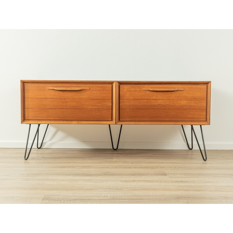 Vintage teak lowboard by Heinrich Riestenpatt, 1960s