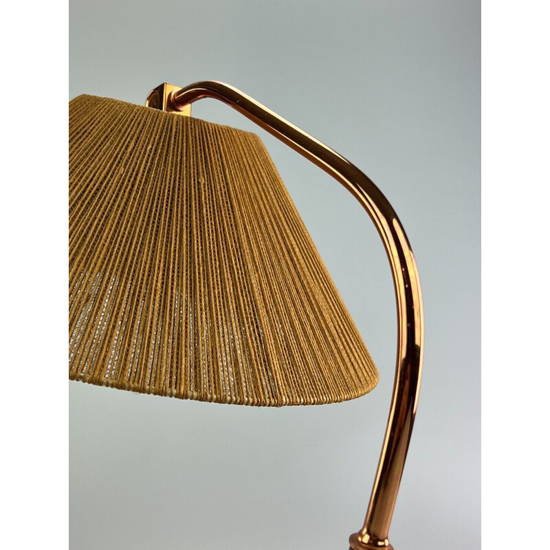 Lámpara de mesa vintage de teca Temde, 1960-1970