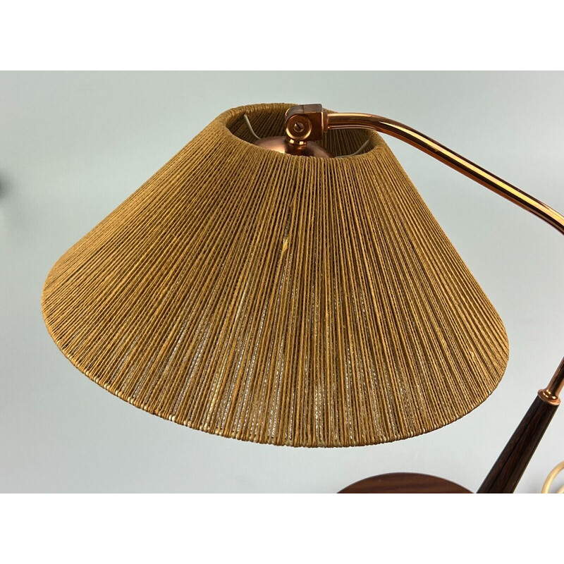 Vintage table lamp Temde in teak, 1960-1970s