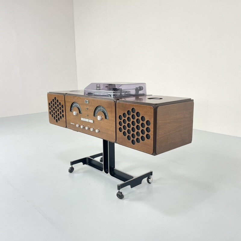 Vintage audio system "RR 126" by Pier Giacomo and Achille Castiglioni for Brionvega, Italy 1965