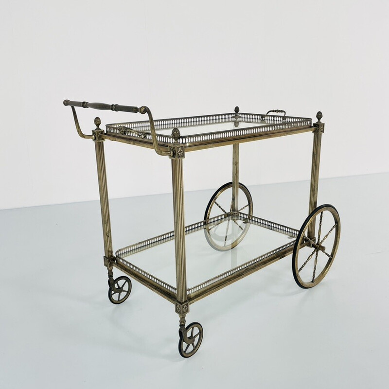 Vintage trolley by Maison Jansen, France 1960