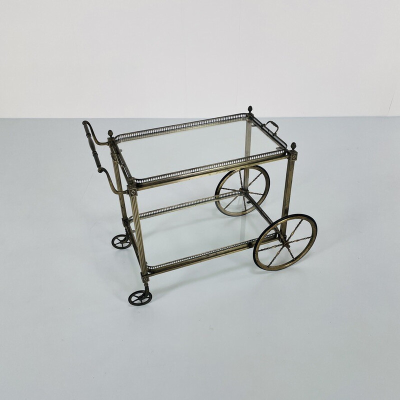 Vintage trolley by Maison Jansen, France 1960