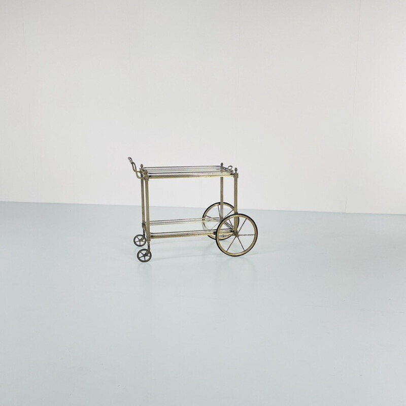 Vintage trolley by Maison Jansen, France 1960