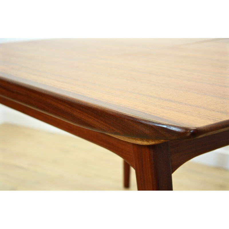 Webe Dutch extendable dining table in teak, Louis VAN TEEFFELEN - 1960s