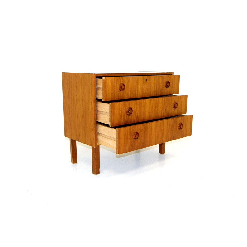 Vintage teak chest of drawers, Sweden 1960