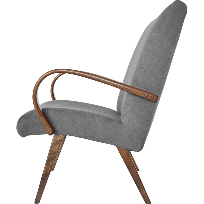 Fauteuil vintage modèle 53 de Jaroslav Smidek pour Ton, 1960