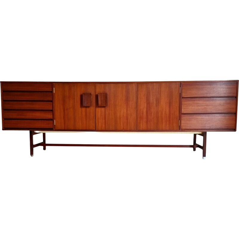 Vintage rosewood sideboard by Inger Klingenberg for Fristho, 1960s