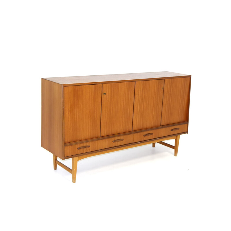 Vintage teakhouten dressoir van Svante Skogh, Zweden 1960