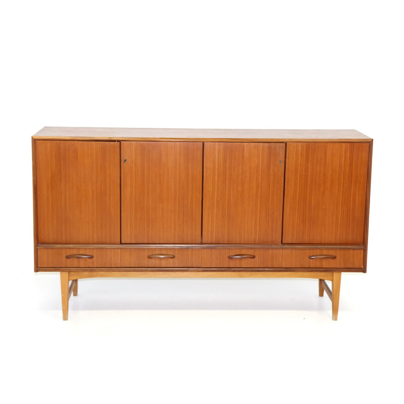 Credenza vintage in teak di Svante Skogh, Svezia 1960