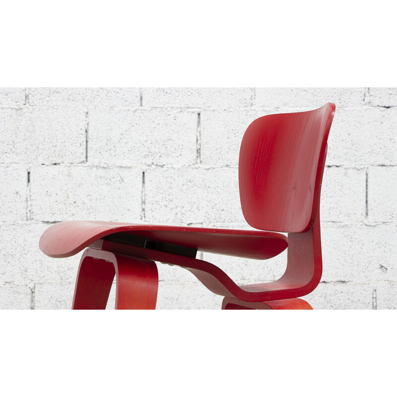 Sedia vintage Dcw di Ray e Charles Eames per Vitra, 2000