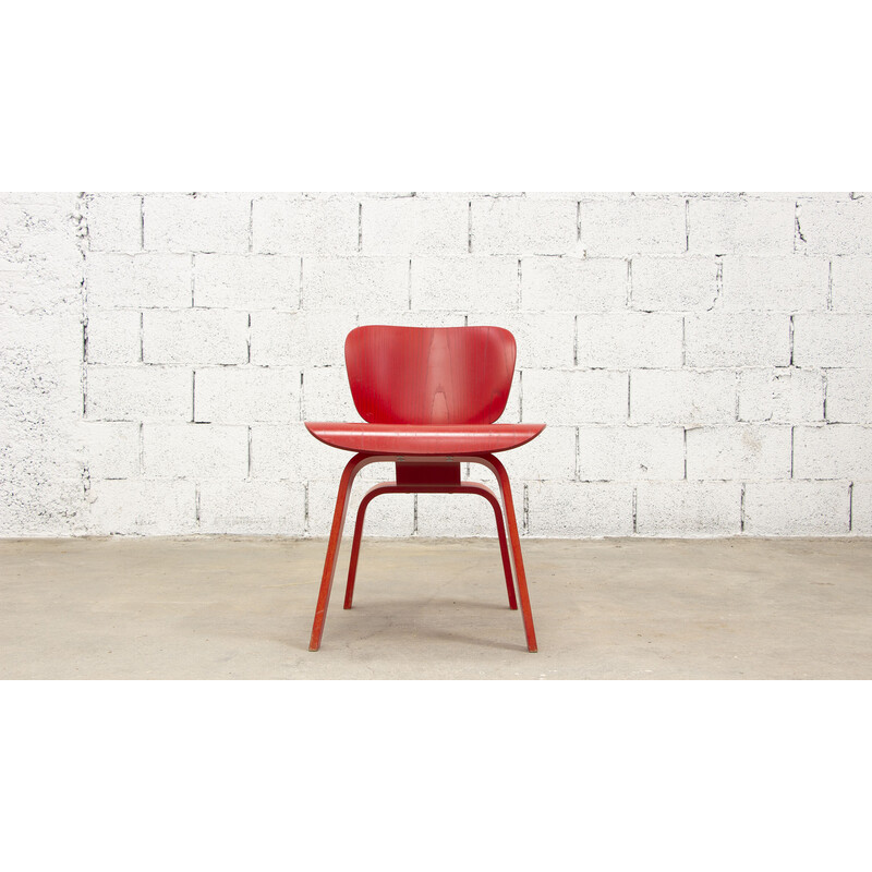 Vintage Dcw stoel van Ray en Charles Eames voor Vitra, 2000