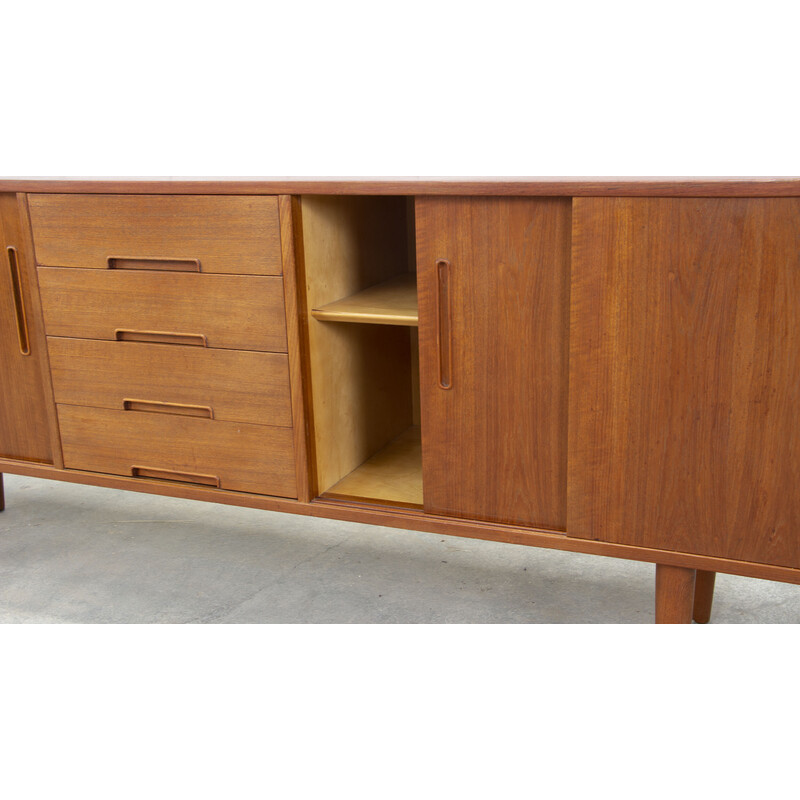 Mid century swedish teak sideboard Gigant by Nils Jonsson for Troeds, 1960s