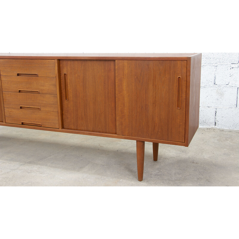 Mid century swedish teak sideboard Gigant by Nils Jonsson for Troeds, 1960s