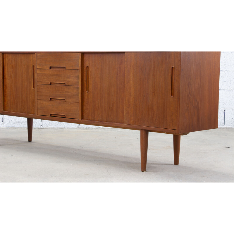 Mid century swedish teak sideboard Gigant by Nils Jonsson for Troeds, 1960s