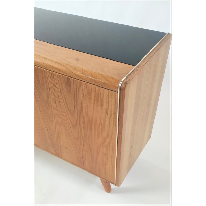 Mid-century highboard by Hubert Nepožitek and Bohumil Landsman for Jitona company, Czechoslovakia 1960s