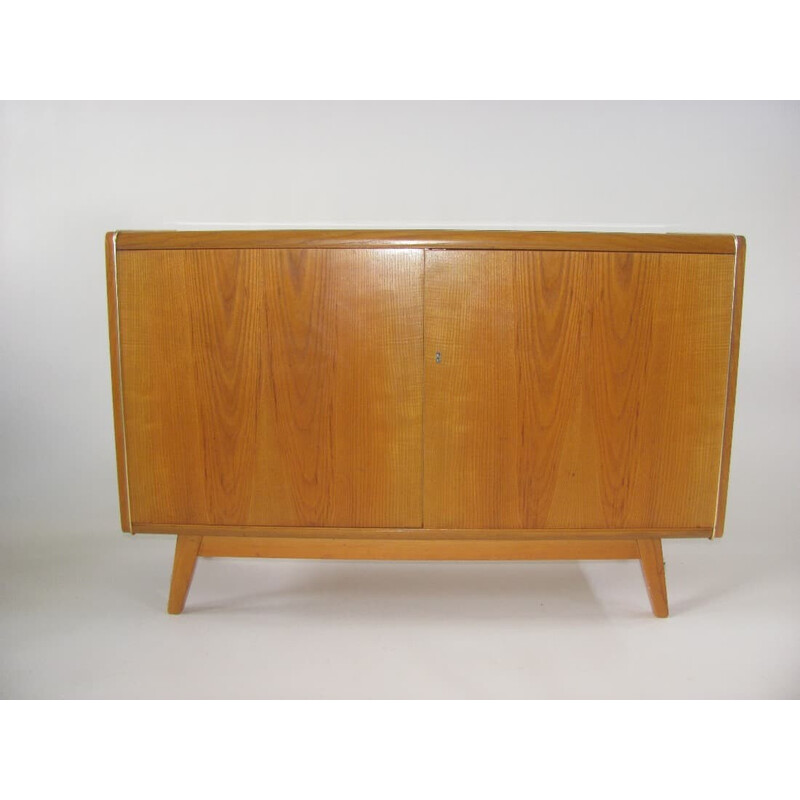 Mid-century highboard by Hubert Nepožitek and Bohumil Landsman for Jitona company, Czechoslovakia 1960s