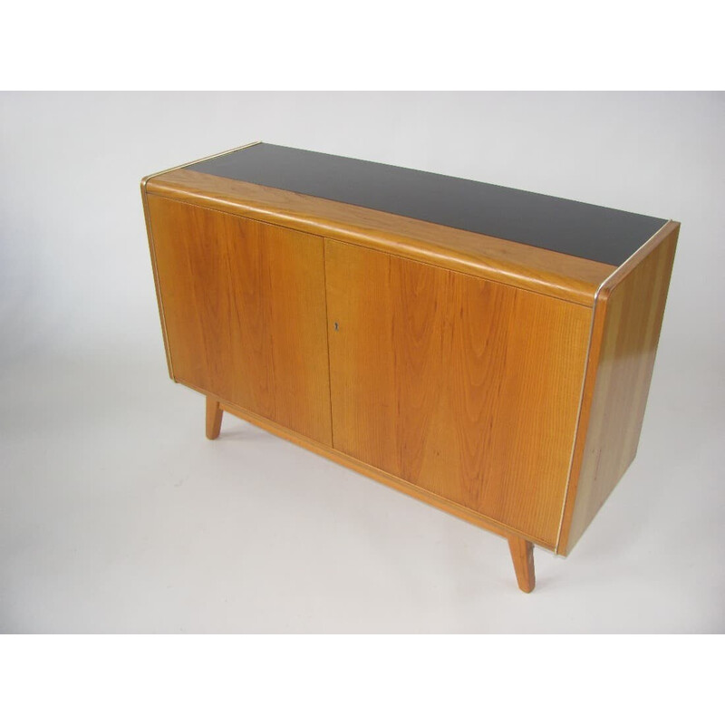 Mid-century highboard by Hubert Nepožitek and Bohumil Landsman for Jitona company, Czechoslovakia 1960s