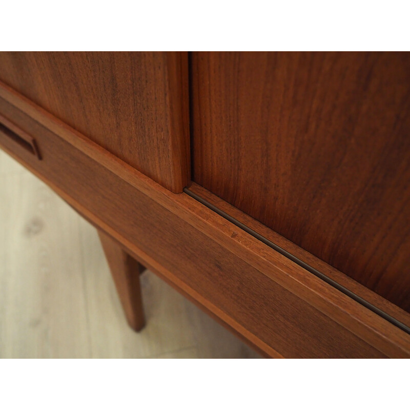 Mid century teak highboard by Børge Dam, 1970s