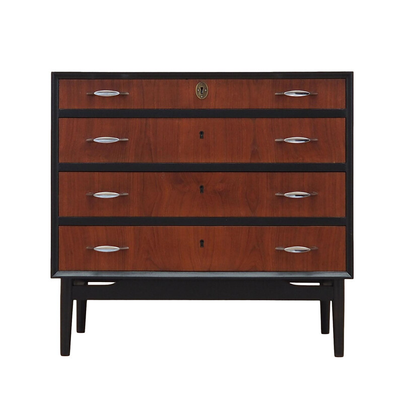 Vintage teak chest of drawers, Denmark 1970