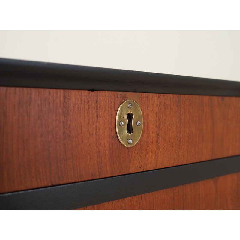 Vintage teak chest of drawers, Denmark 1970