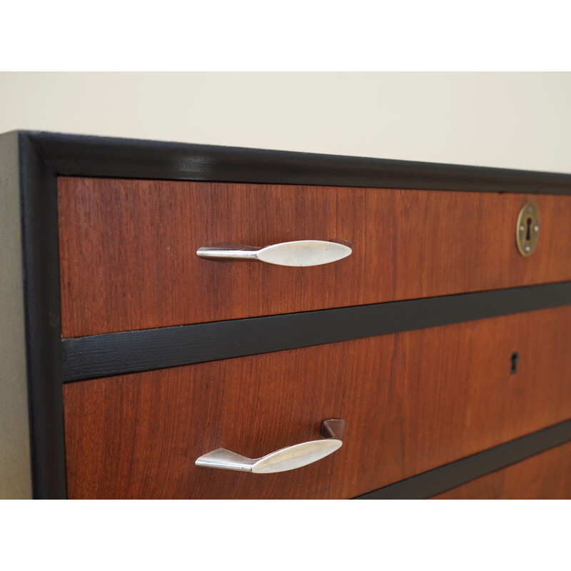 Vintage teak chest of drawers, Denmark 1970