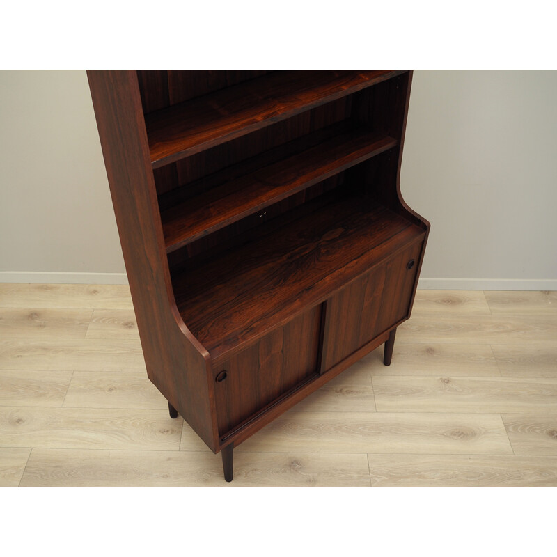 Rosewood vintage bookcase by Johannes Sorth for Bornholm, 1960s