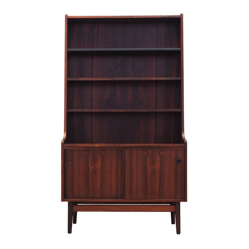 Rosewood vintage bookcase by Johannes Sorth for Bornholm, 1960s