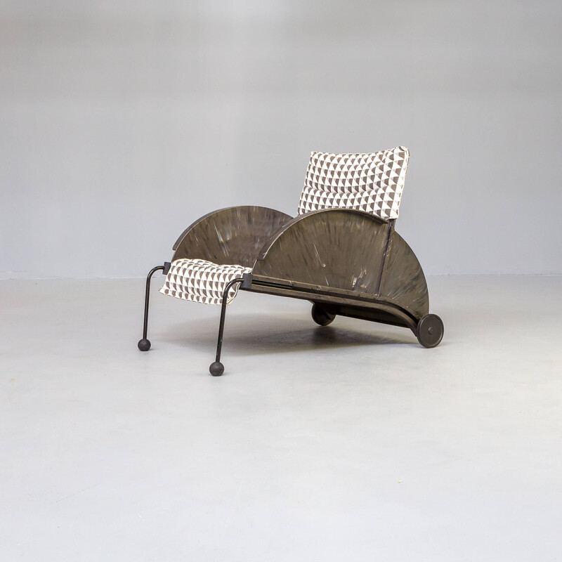 Vintage Ferrieri armchair 4814 by Anna Castelli for Kartell, 1980s
