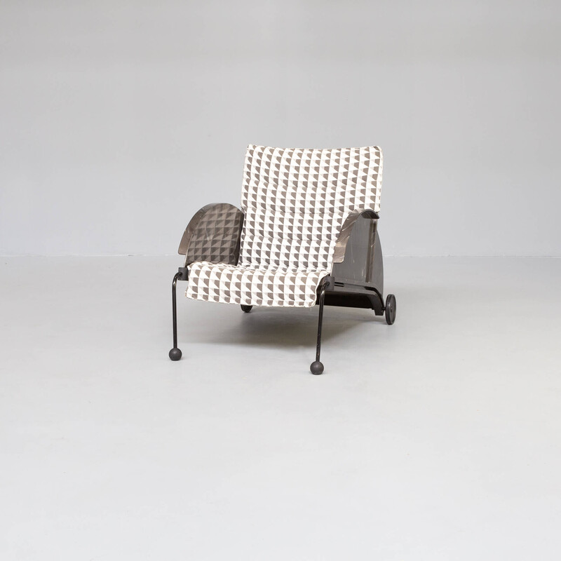 Vintage Ferrieri armchair 4814 by Anna Castelli for Kartell, 1980s