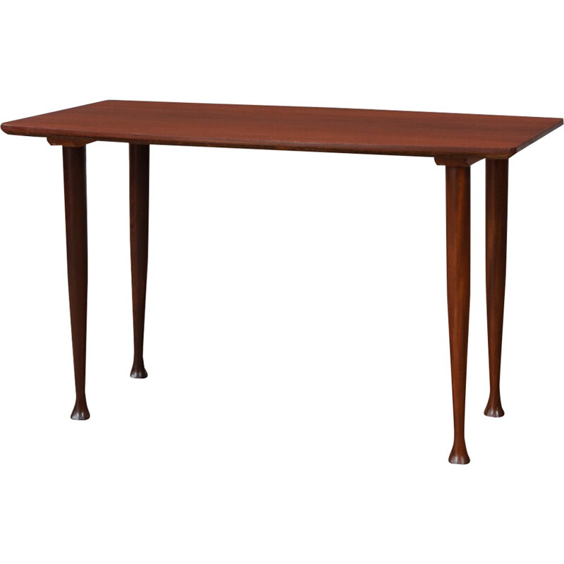 Scandinavian side table in teak wood - 1960s