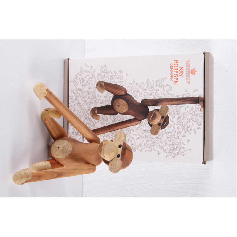 Vintage teak Kay Bojesen monkey