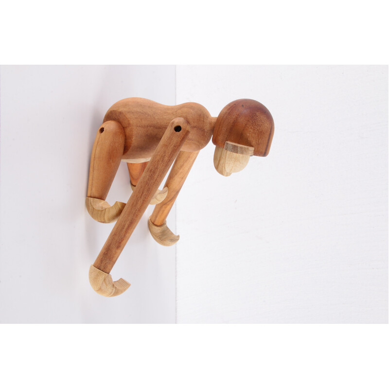 Vintage teak Kay Bojesen monkey