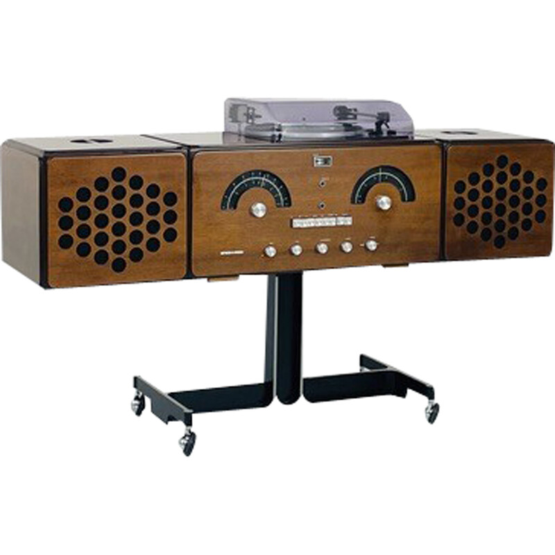 Vintage audio system "RR 126" by Pier Giacomo and Achille Castiglioni for Brionvega, Italy 1965