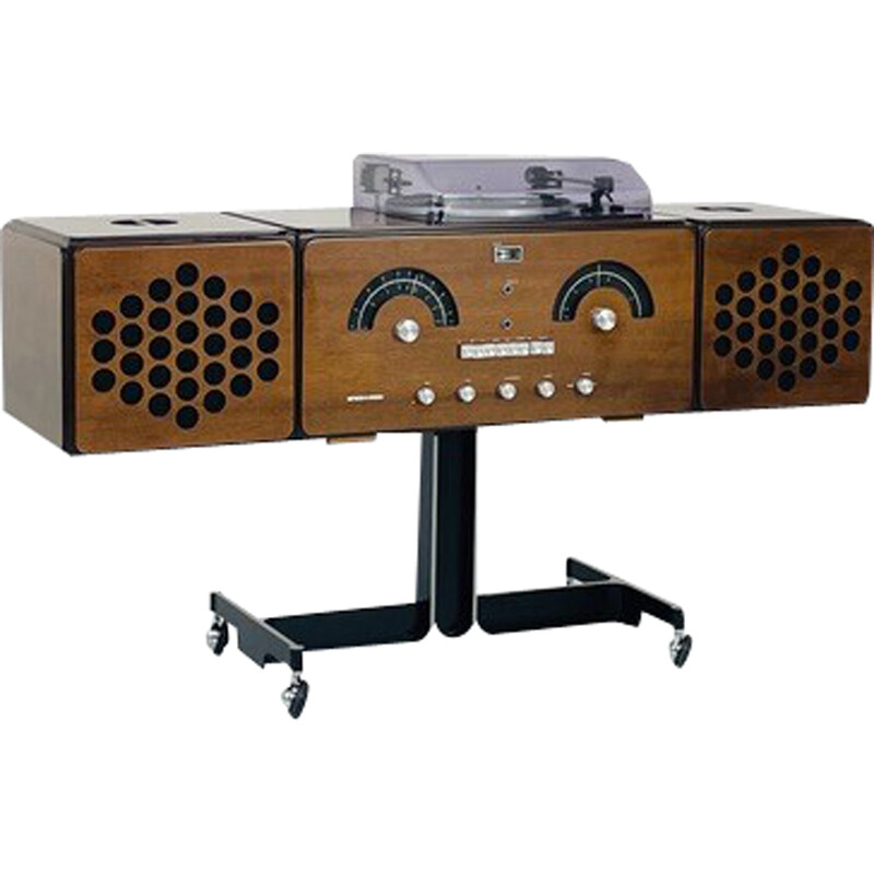 Vintage-Audiosystem "RR 126" von Pier Giacomo und Achille Castiglioni für Brionvega, Italien 1965