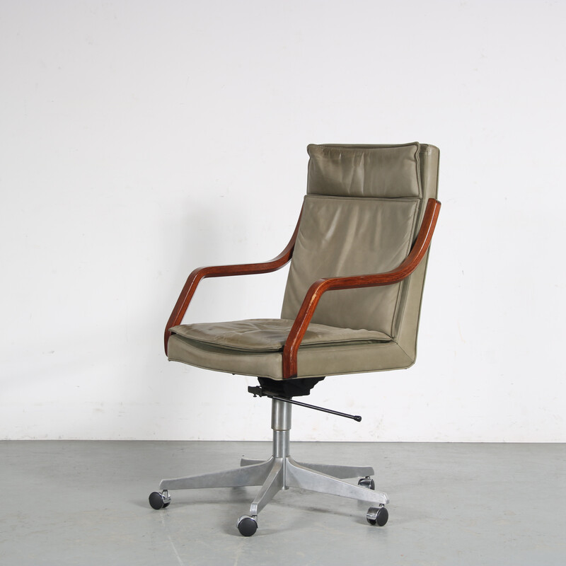 Vintage desk armchair by Walter Knoll, Germany 1970s