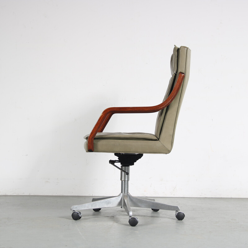 Vintage desk armchair by Walter Knoll, Germany 1970s