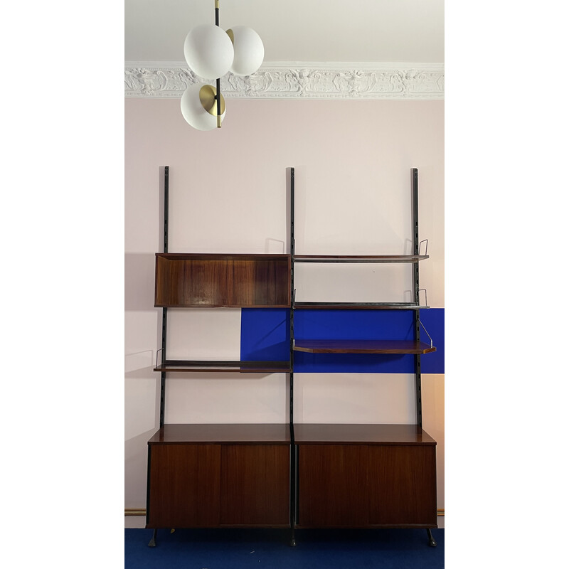 Vintage Bücherregal aus Palisanderholz von Mim Roma, 1960-1970