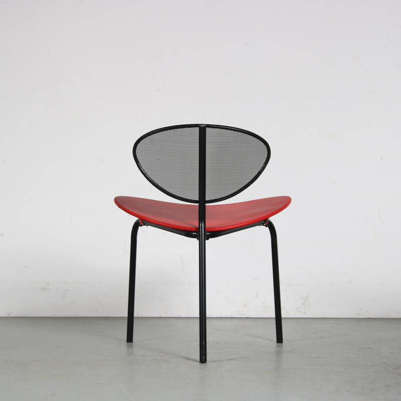 Vintage "Nagasaki" side chair by Mathieu Matégot for Gubi, Denmark 2000s